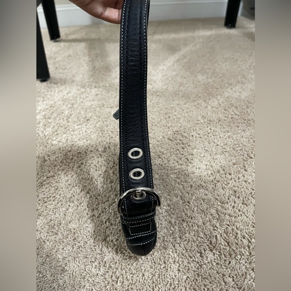 Vintage Coach Black Soho Hobo Handbag - Picture 8 of 16